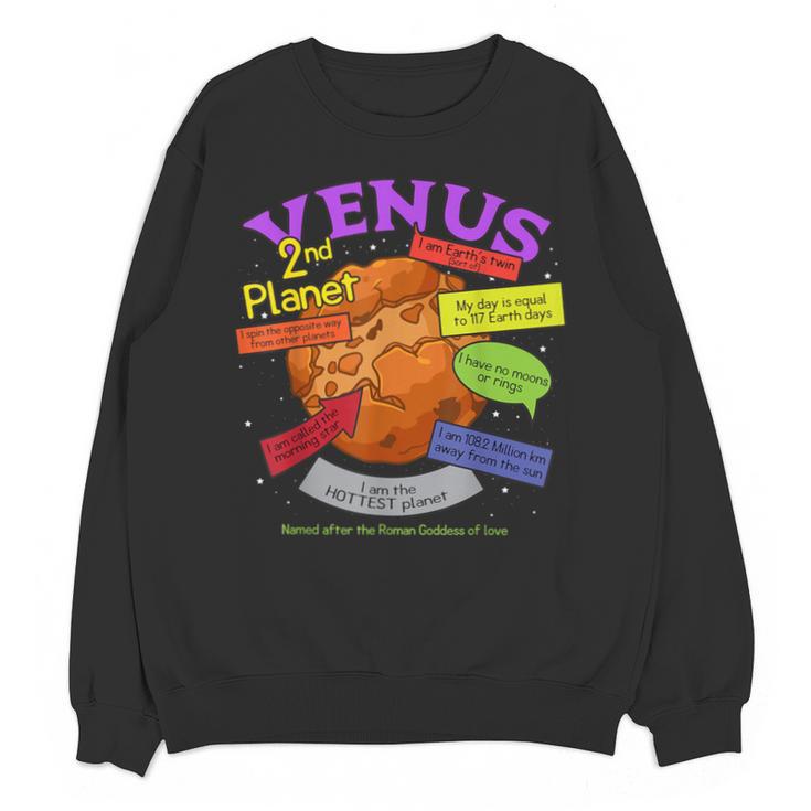 Perfect Planets Teachers Shirts Venus For Solar System Unisex Sweatshirt