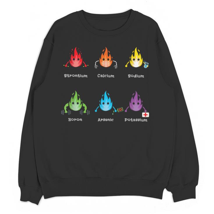 Periodic Elements Chemistry Lovers Science Teacher Unisex Sweatshirt
