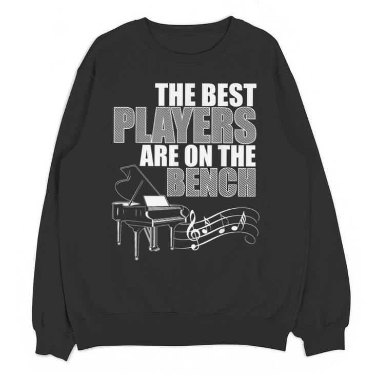 Piano Art For Men Women Pianist Piano Teacher Piano Player Unisex Sweatshirt