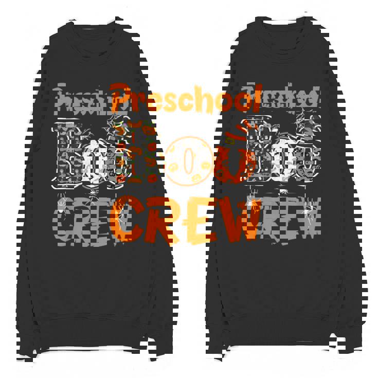 Preschool Boo Crew Halloween Teachers Students Costume Unisex Sweatshirt