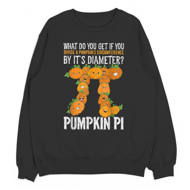 Pumpkin Pi Math Teacher Halloween Geometry Unisex Sweatshirt