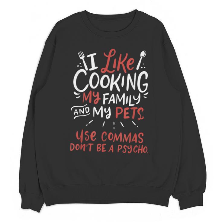 Punctuation Saves Lives I English Grammar Teacher Unisex Sweatshirt