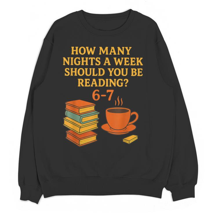 Reading 67 Meme English Teacher 6 7 Book Lover Humor Unisex Sweatshirt