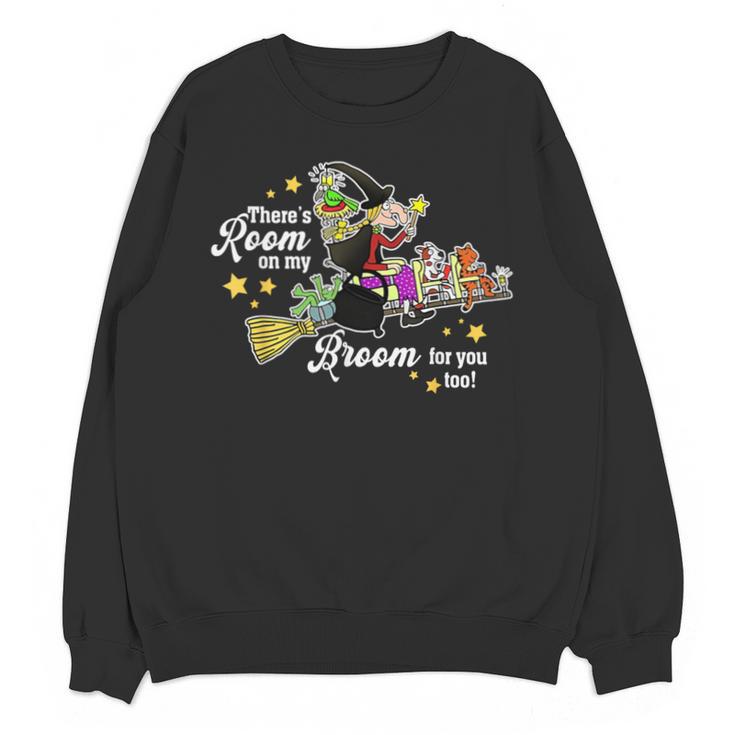 There's Room On My Broom For You Too Teacher Halloween Unisex Sweatshirt