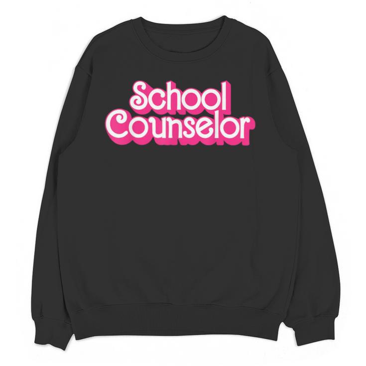 School Counselor Back To School Teacher Life Unisex Sweatshirt