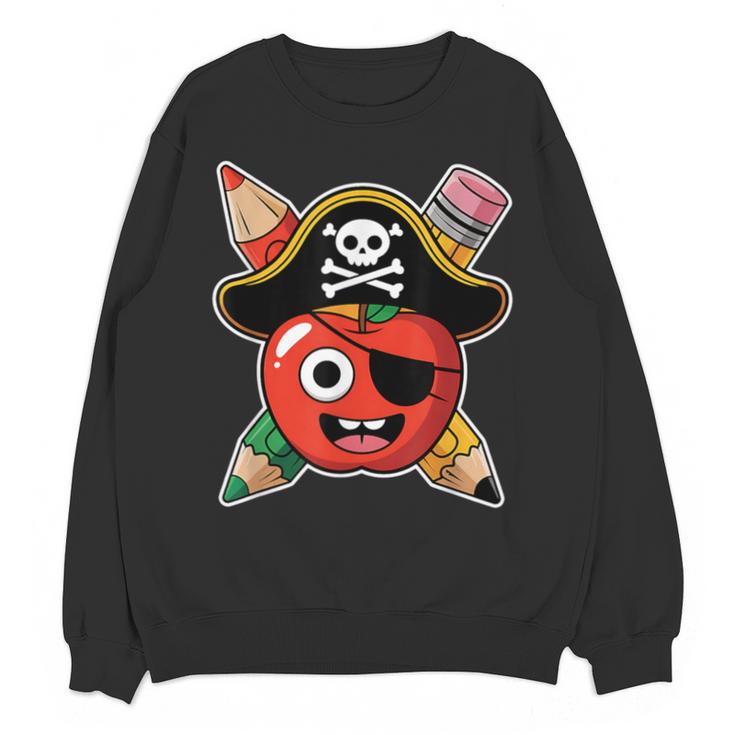 School International Talk Like A Pirate Day Pirate Teacher Unisex Sweatshirt