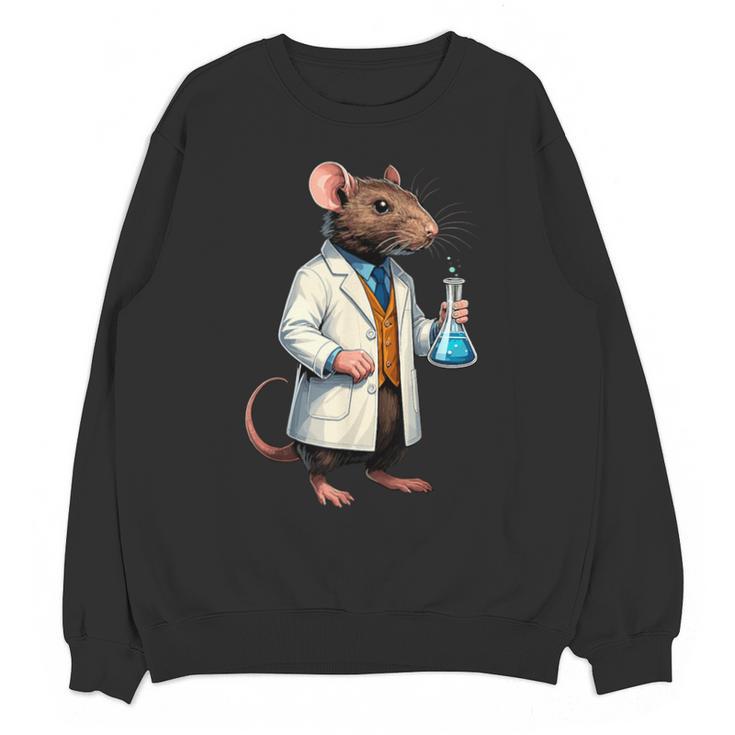 Science Rat Lab Science Scientist Mouse Teacher Chemistry Unisex Sweatshirt