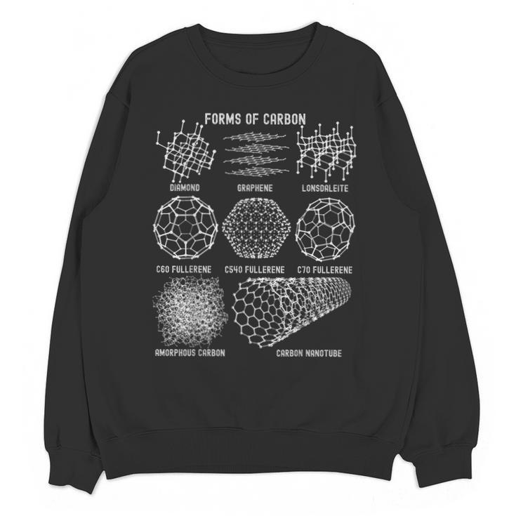 Sheldon Nerdy Forms Carbon Nanotubes Chemistry Teacher Geek Unisex Sweatshirt