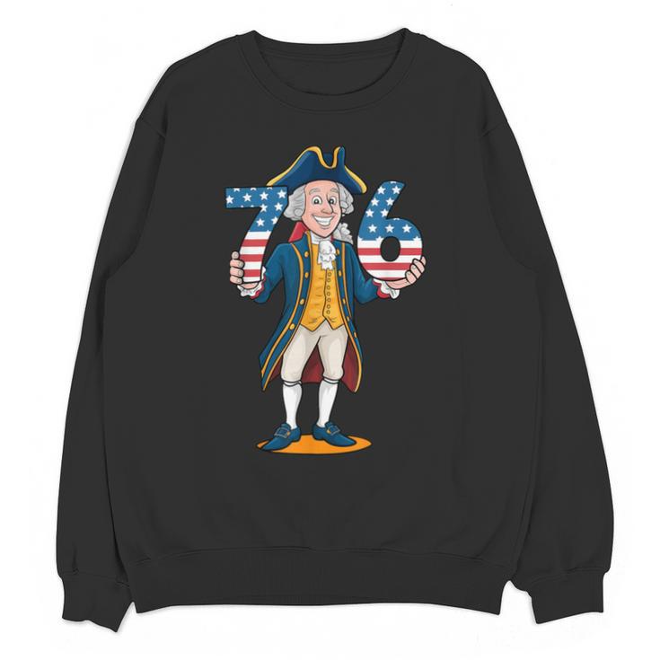 Six Seven 6 7 7 6 George Washington Teacher American Unisex Sweatshirt