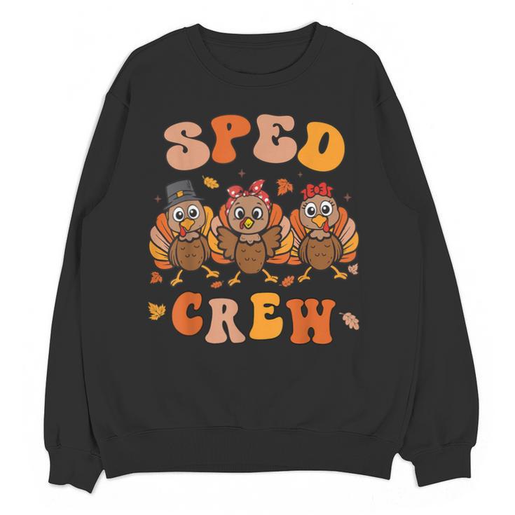Sped Teacher Crew Thanksgiving Special Education Teacher Unisex Sweatshirt