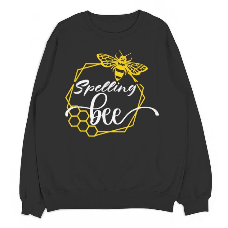 Spelling Bee Halloween Costume For Teachers Unisex Sweatshirt