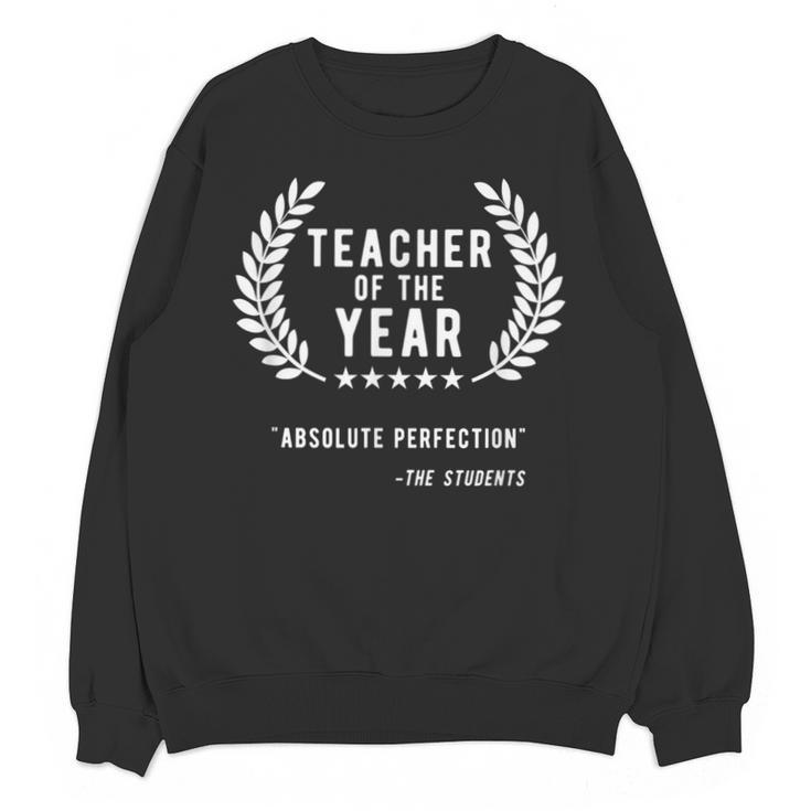Teacher Appreciation Shirts Teacher Of The Year Unisex Sweatshirt
