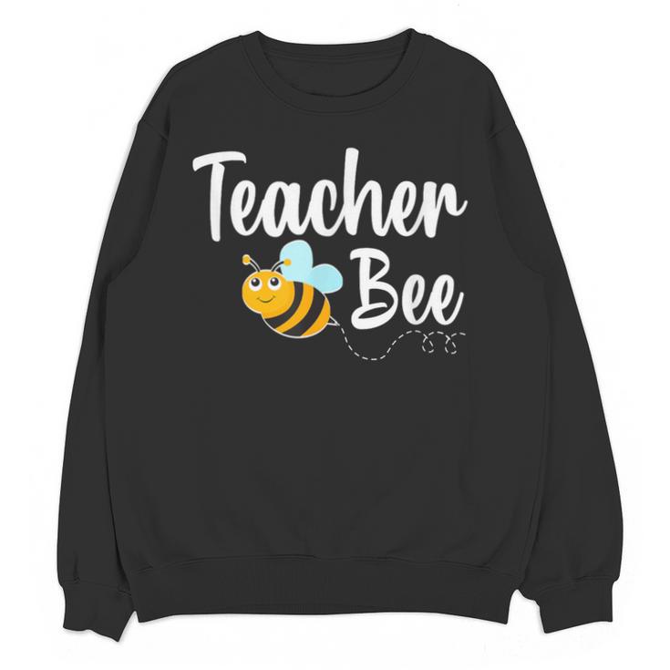 Teacher Bee Bumblebee Back To School Unisex Sweatshirt