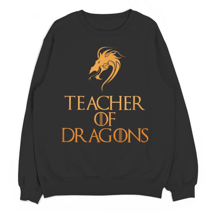 Teacher Of Dragons For Teachers Top Tee T-Shirt Unisex Sweatshirt