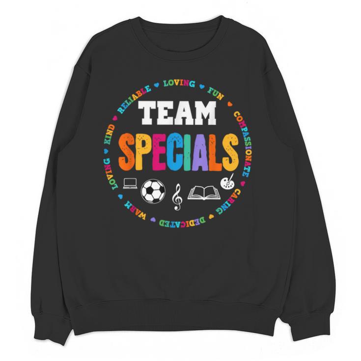 TEAM Specials Teacher TRIBE Squad Back To Primary School Unisex Sweatshirt