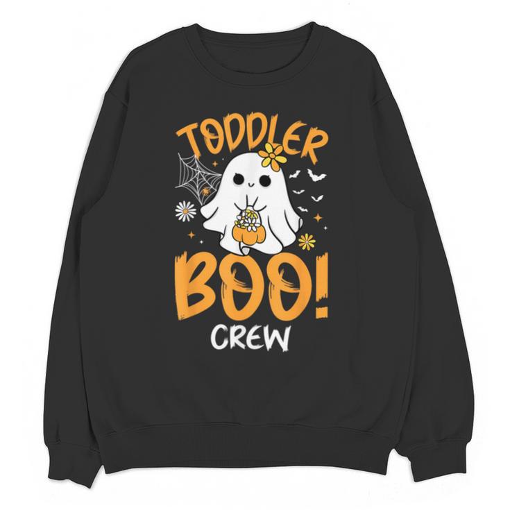 Toddler Boo Crew Babysitters Daycare Teacher Halloween Party Unisex Sweatshirt