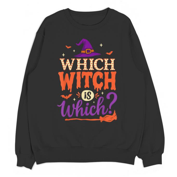 Which Witch Is Which Halloween For Women Men English Teacher Unisex Sweatshirt