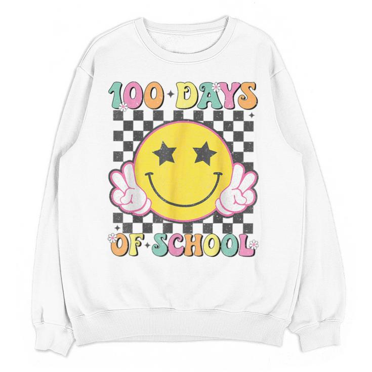 100th Day Of School Teacher Kids 100 Days Of School Unisex Sweatshirt