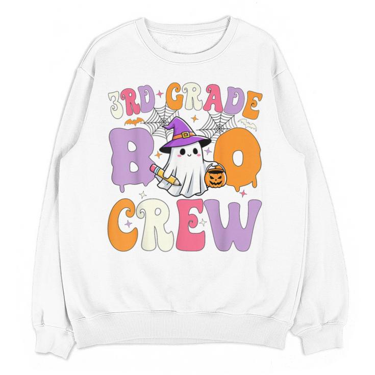 3rd Grade Boo Crew Spooky Third Grade Halloween Teacher Unisex Sweatshirt