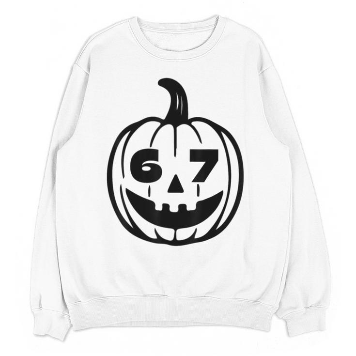 67 Halloween Costume For Students Teachers Brainrot Meme Unisex Sweatshirt