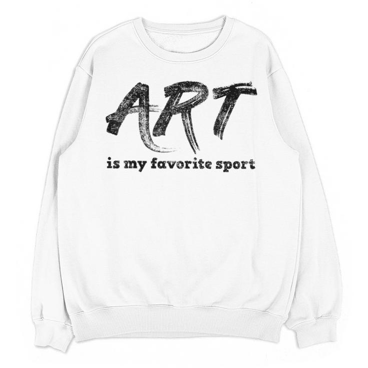 Art Teacher Unisex Sweatshirt
