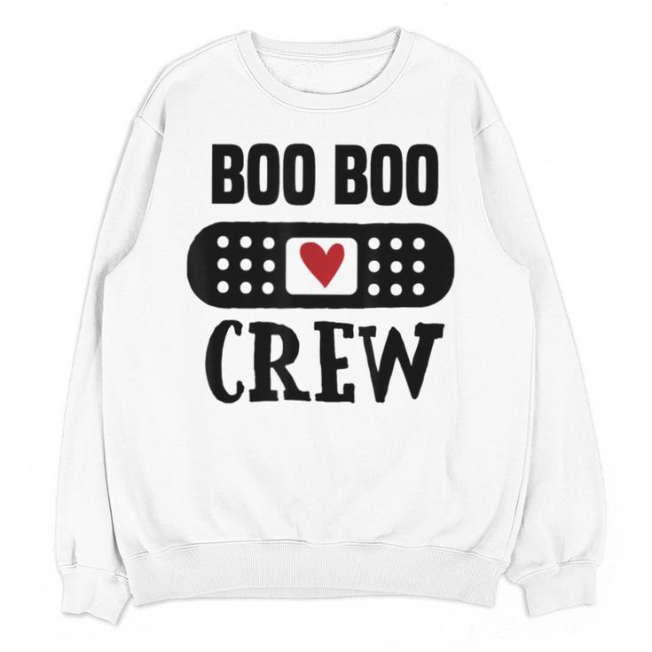 Boo Boo Crew First Aid School Nurse Day Care Teacher Unisex Sweatshirt