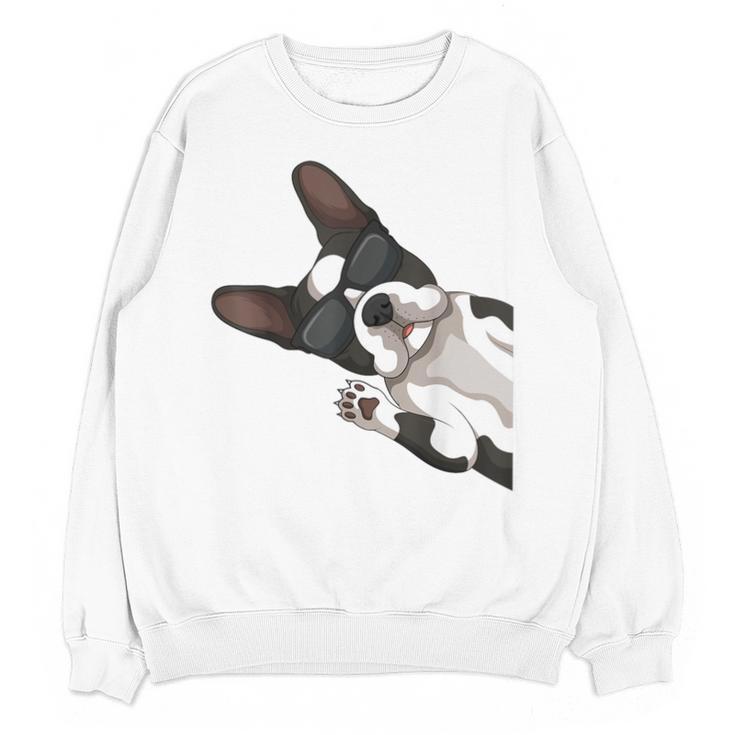 Boston Terrier Bostie Dog Kids Men Unisex Sweatshirt
