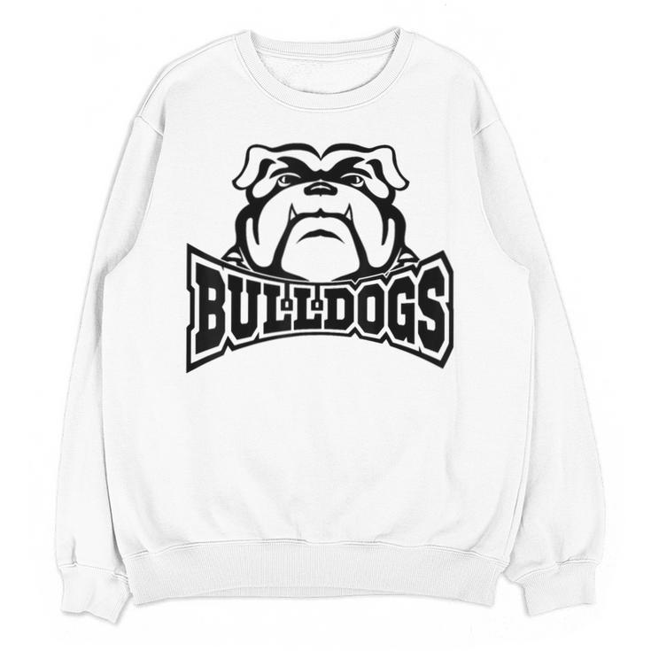 Bulldogs Teacher Student School Sports Fan Team Spirit Unisex Sweatshirt