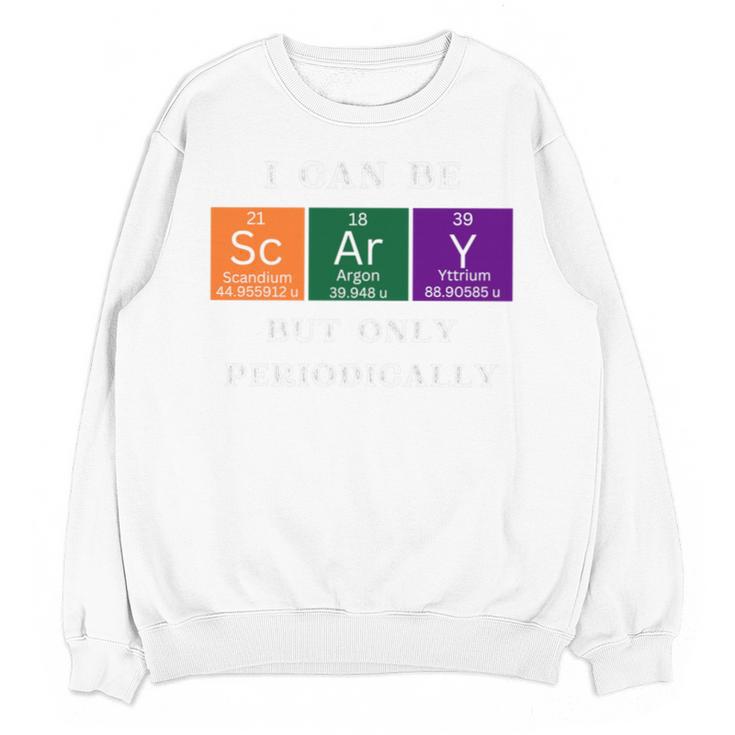Chemisty Science Teacher Periodic Table Halloween Unisex Sweatshirt