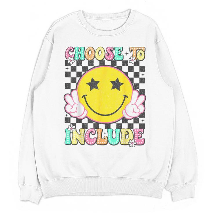 Choose To Include Special Education Teacher Autism Awareness Unisex Sweatshirt