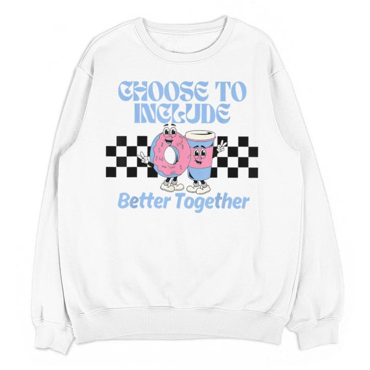 Choose To Include Special Education Teacher Autism Awareness Unisex Sweatshirt