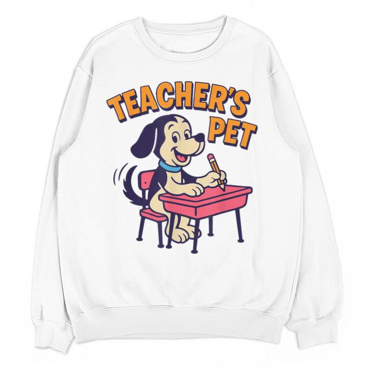 Cute Elementary School Student Dog Teacher's Pet Unisex Sweatshirt