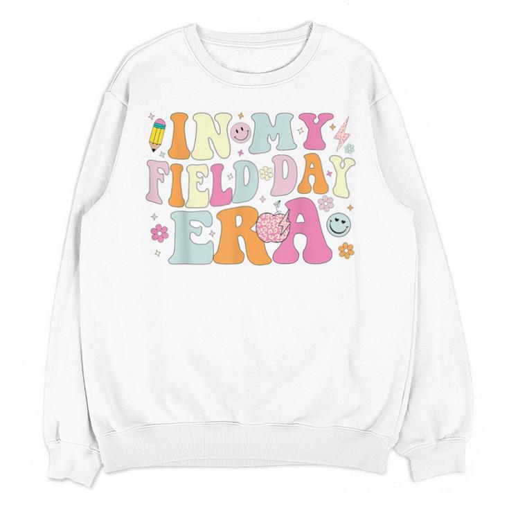 In My Field Day Era Teacher Kids Cute Groovy Field Day Unisex Sweatshirt
