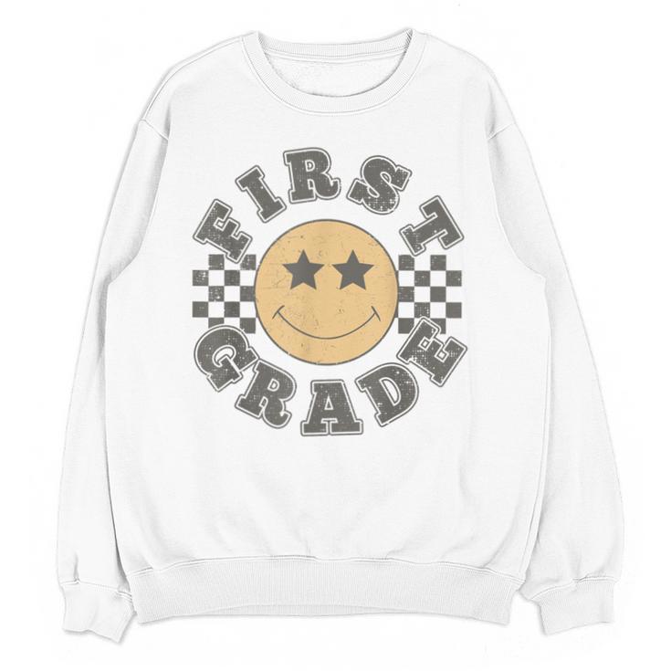 First Grade Teacher First Day Of 1st Grade Back To School Unisex Sweatshirt