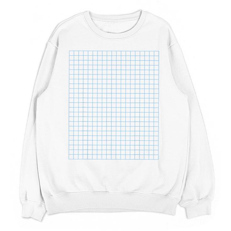 Graph Paper Engineer Architecture Math Teacher Costume Unisex Sweatshirt