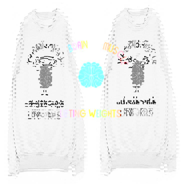 Growth Mindset Tee Teacher Quotes Men Women Kids Unisex Sweatshirt