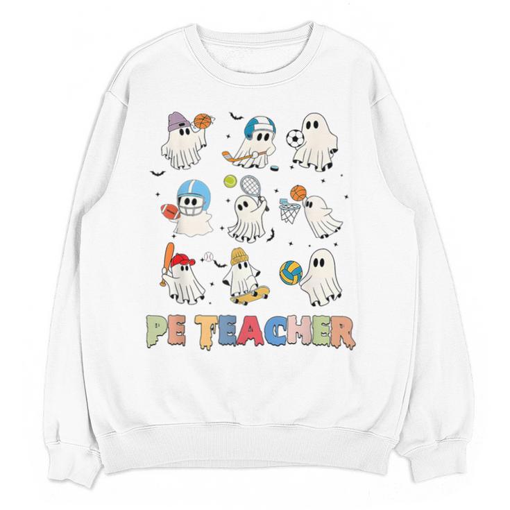 Halloween PE Teacher Spooky Physical Education Teacher Unisex Sweatshirt