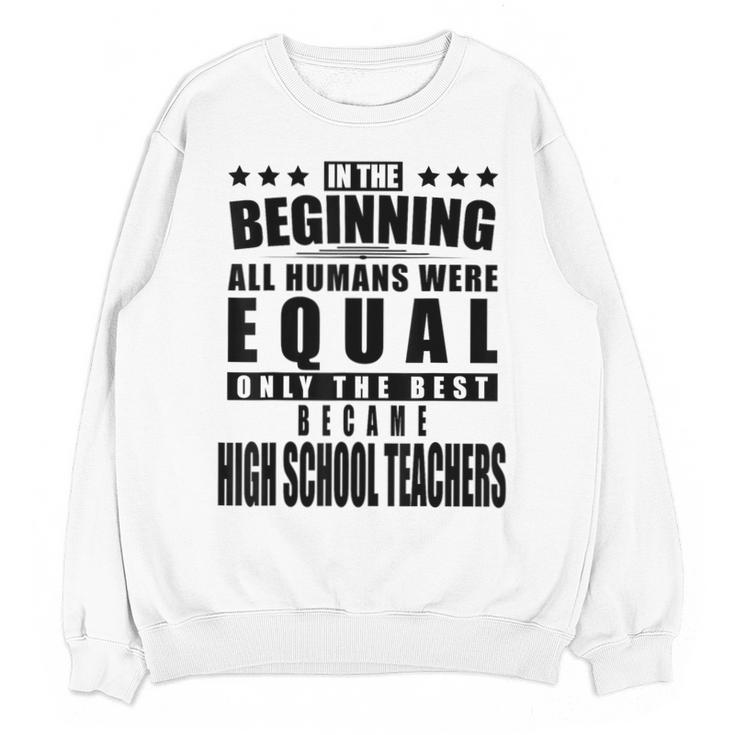 High School Teacher Personalized Unisex Sweatshirt