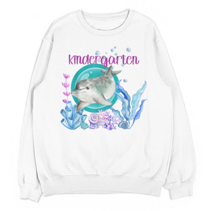 Kindergarten Teacher Dolphin Ocean Life Teaching Team Spirit Unisex Sweatshirt
