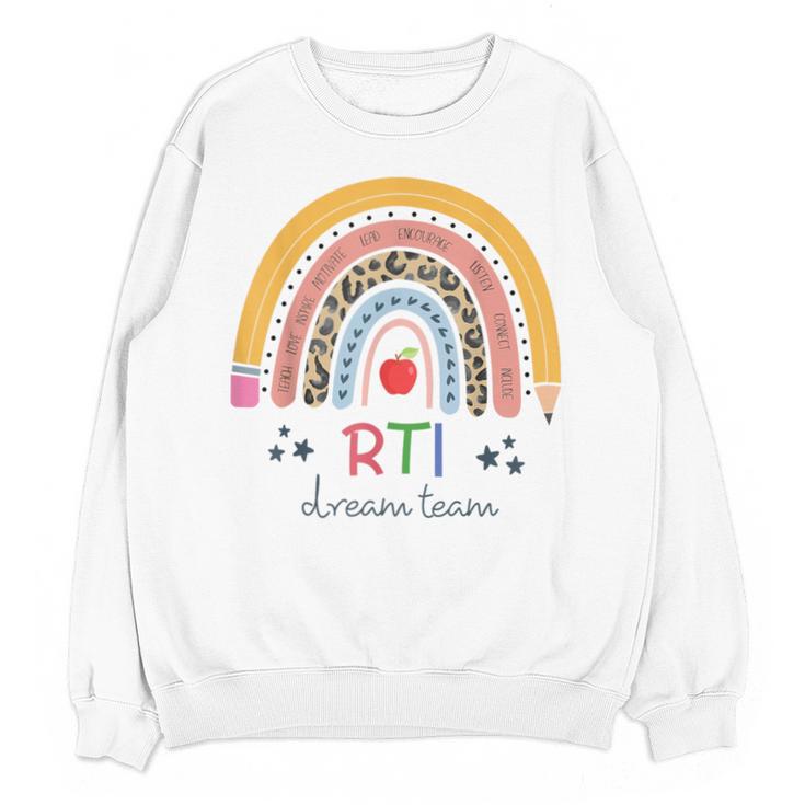 RTI Team RTI Teacher Rti Response To Intervention Teac Unisex Sweatshirt