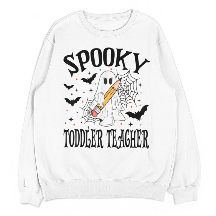 Spooky Toddler Teacher Halloween School Unisex Sweatshirt
