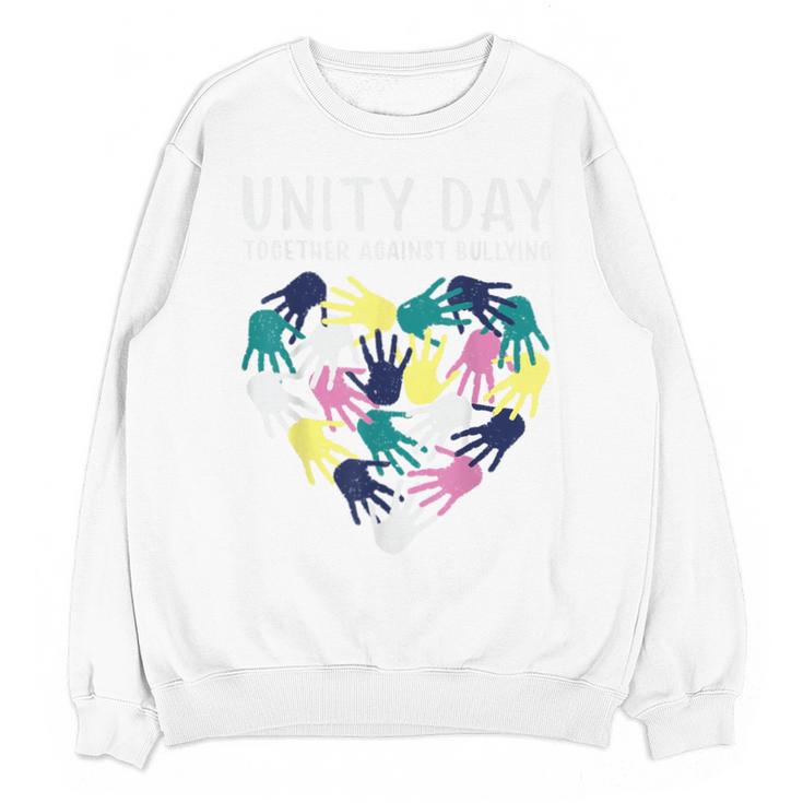 Together Against Bullying Unity Day Teachers Kids Toddler Unisex Sweatshirt