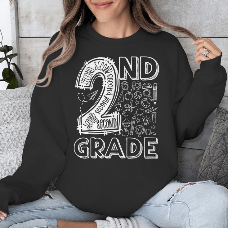 2nd Grade Typography Team 2nd Grade Teacher Back To School Unisex Sweatshirt, 2nd Grade Teacher Gifts, funny design 2nd Grade Typography Team 2nd Grade Teacher Back To School Unisex Sweatshirt, 2nd Grade Teacher Gifts, funny design