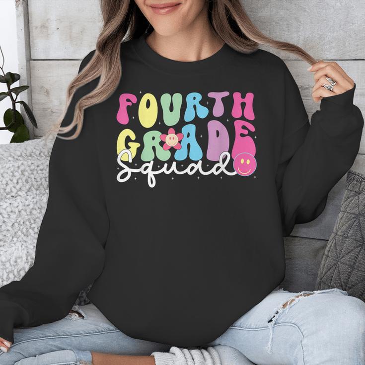 4th Grade Squad Fourth Teacher Student Team Back To School Unisex Sweatshirt, 4th Grade Teacher Gifts, funny design 4th Grade Squad Fourth Teacher Student Team Back To School Unisex Sweatshirt, 4th Grade Teacher Gifts, funny design
