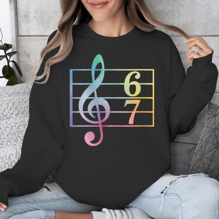 67 Music Meme Slang Six Seven Music Teacher Musician Unisex Sweatshirt, funny design 67 Music Meme Slang Six Seven Music Teacher Musician Unisex Sweatshirt, funny design
