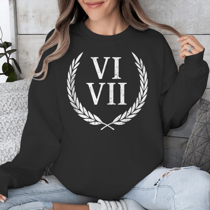 67 Roman Numerals Meme History Teacher Vintage History Unisex Sweatshirt, History Teacher Gifts, funny design 67 Roman Numerals Meme History Teacher Vintage History Unisex Sweatshirt, History Teacher Gifts, funny design