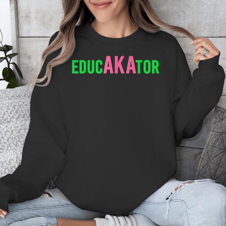 Aka Educator Educators & Teacher Crew School Squad Unisex Sweatshirt, funny design