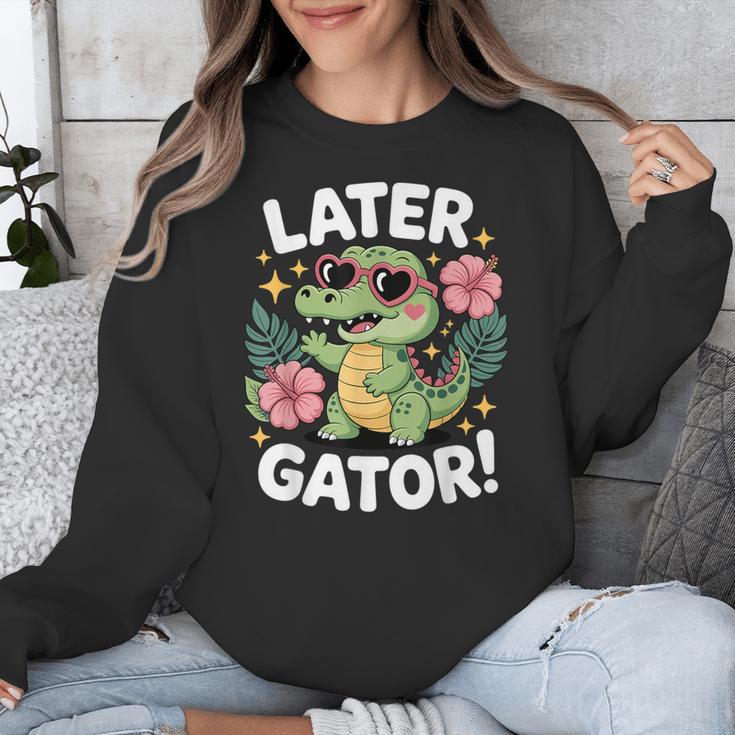 Alligator Later Gator Teacher Summer Last Day Fun Unisex Sweatshirt, funny design Alligator Later Gator Teacher Summer Last Day Fun Unisex Sweatshirt, funny design