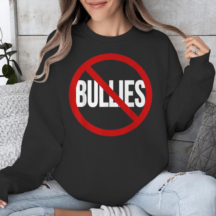Anti Bullying No Bullies School Teacher Student Kindness Unisex Sweatshirt, funny design