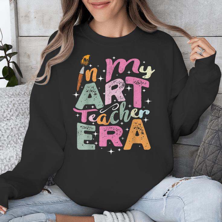In My Art Teacher Era Teaching Future Artist Back To School Unisex Sweatshirt, Future Teacher Gifts, funny design In My Art Teacher Era Teaching Future Artist Back To School Unisex Sweatshirt, Future Teacher Gifts, funny design